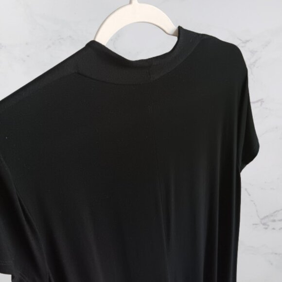 Eileen Fisher 1X Black Knit Dress - Picture 5 of 8